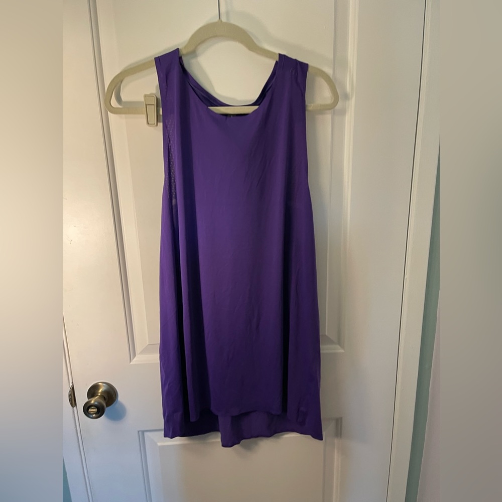 Lululemon Size XL Purple Tank (like new w/no tags)
